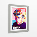 Justin Bieber pop art | Cuadro decorativo de Canvas Lab