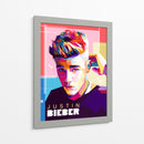 Justin Bieber pop art | Cuadro decorativo de Canvas Lab