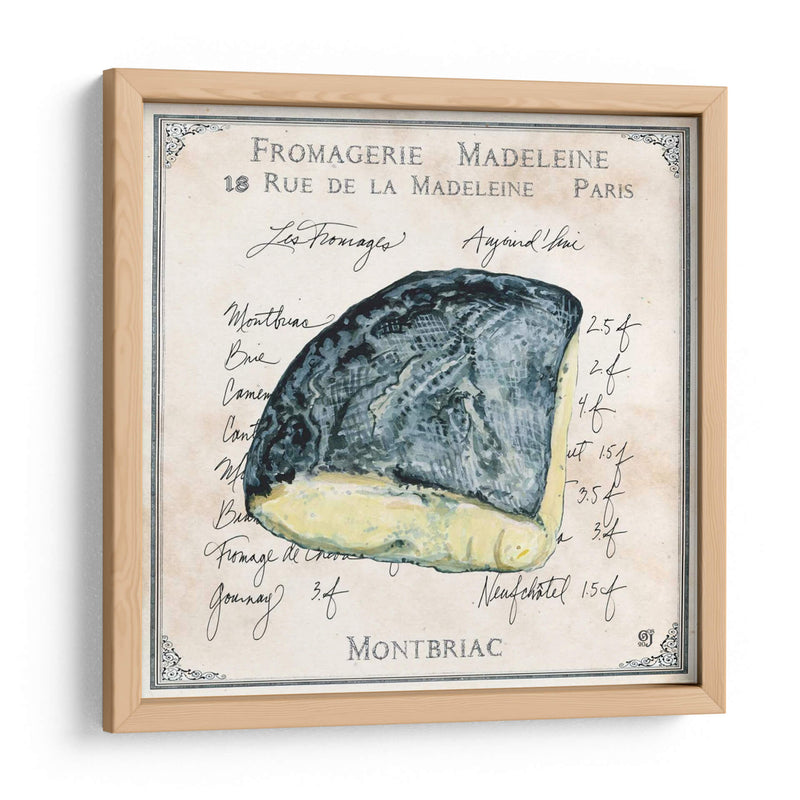 Fromages I - Ginny Joyner | Cuadro decorativo de Canvas Lab