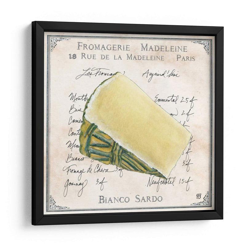 Fromages Ii - Ginny Joyner | Cuadro decorativo de Canvas Lab