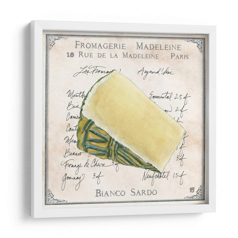 Fromages Ii - Ginny Joyner | Cuadro decorativo de Canvas Lab