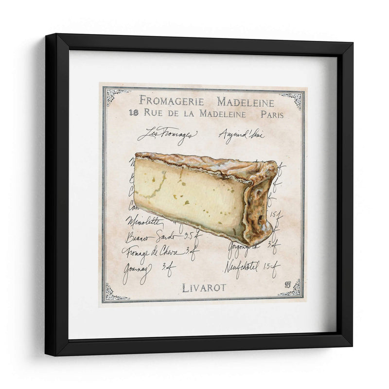 Fromages Iv - Ginny Joyner | Cuadro decorativo de Canvas Lab