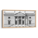 Plan De Fachada Vintage Personalizada V - H. Hulsbergh | Cuadro decorativo de Canvas Lab