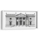 Plan De Fachada Vintage Personalizada V - H. Hulsbergh | Cuadro decorativo de Canvas Lab