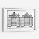 Custom Neufforge Gate Planprint I - Neufforge | Cuadro decorativo de Canvas Lab