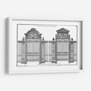 Custom Neufforge Gate Blueprint Ii - Neufforge | Cuadro decorativo de Canvas Lab