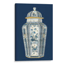 Urna Asiática En Azul Y Blanco I - Vision Studio | Cuadro decorativo de Canvas Lab