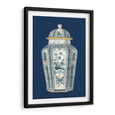 Urna Asiática En Azul Y Blanco I - Vision Studio | Cuadro decorativo de Canvas Lab