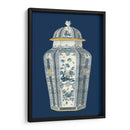 Urna Asiática En Azul Y Blanco I - Vision Studio | Cuadro decorativo de Canvas Lab