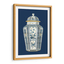 Urna Asiática En Azul Y Blanco I - Vision Studio | Cuadro decorativo de Canvas Lab