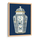 Urna Asiática En Azul Y Blanco I - Vision Studio | Cuadro decorativo de Canvas Lab