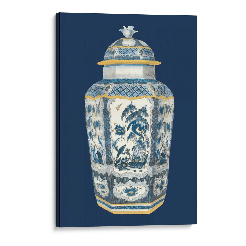 Urna Asiática En Azul Y Blanco Ii - Vision Studio | Cuadro decorativo de Canvas Lab