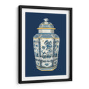 Urna Asiática En Azul Y Blanco Ii - Vision Studio | Cuadro decorativo de Canvas Lab