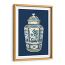 Urna Asiática En Azul Y Blanco Ii - Vision Studio | Cuadro decorativo de Canvas Lab