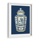 Urna Asiática En Azul Y Blanco Ii - Vision Studio | Cuadro decorativo de Canvas Lab