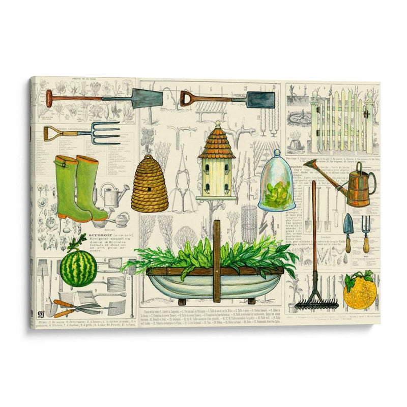 Colección De Jardines I - Ginny Joyner | Cuadro decorativo de Canvas Lab