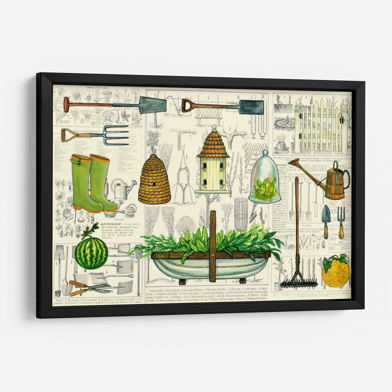 Colección De Jardines I - Ginny Joyner | Cuadro decorativo de Canvas Lab