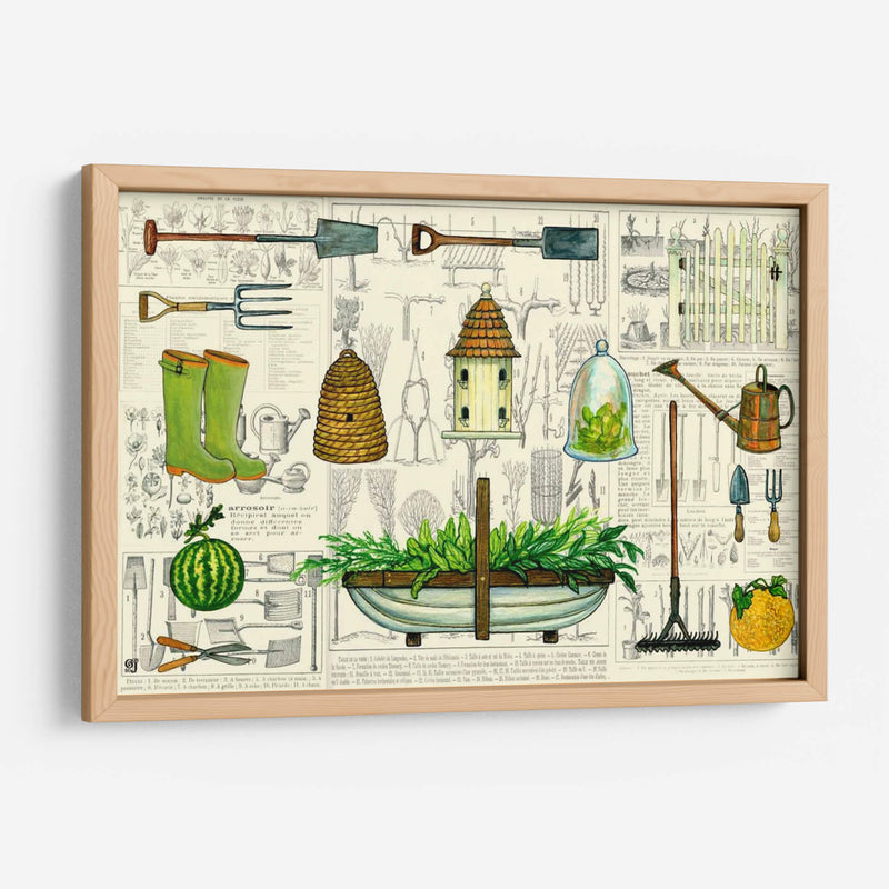 Colección De Jardines I - Ginny Joyner | Cuadro decorativo de Canvas Lab