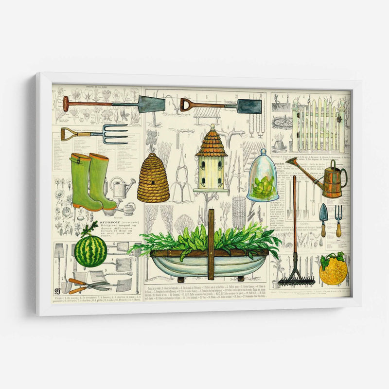 Colección De Jardines I - Ginny Joyner | Cuadro decorativo de Canvas Lab