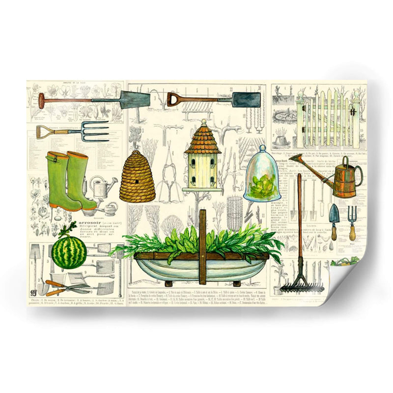 Colección De Jardines I - Ginny Joyner | Cuadro decorativo de Canvas Lab