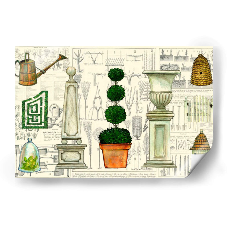 Colección De Jardines Ii - Ginny Joyner | Cuadro decorativo de Canvas Lab