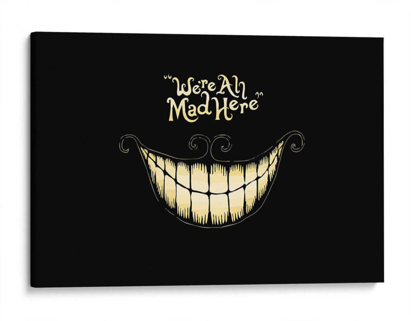 La sonrisa del gato | Cuadro decorativo de Canvas Lab