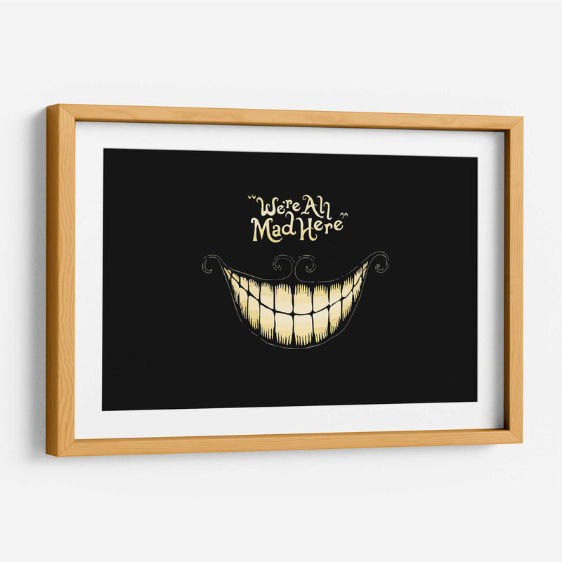 La sonrisa del gato | Cuadro decorativo de Canvas Lab