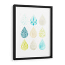 Patrón Gotas I - June Erica Vess | Cuadro decorativo de Canvas Lab
