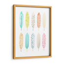 Patrones De Plumas I - June Erica Vess | Cuadro decorativo de Canvas Lab