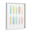 Patrones De Plumas I - June Erica Vess | Cuadro decorativo de Canvas Lab