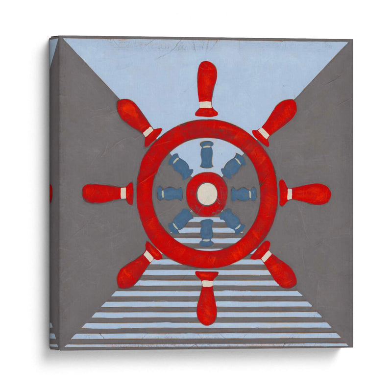 Gráfico Náutico Iv - June Erica Vess | Cuadro decorativo de Canvas Lab