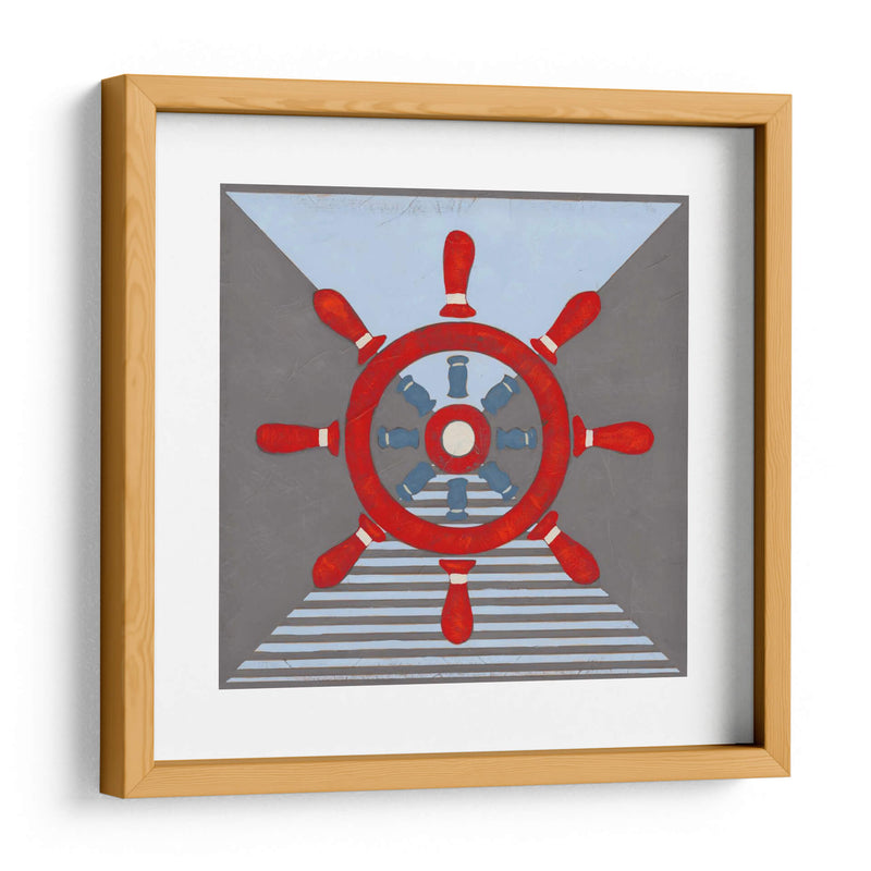 Gráfico Náutico Iv - June Erica Vess | Cuadro decorativo de Canvas Lab