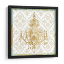 Chandelier Damasco Ii - Jennifer Goldberger | Cuadro decorativo de Canvas Lab
