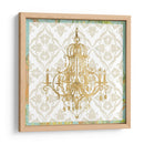 Chandelier Damasco Ii - Jennifer Goldberger | Cuadro decorativo de Canvas Lab