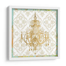 Chandelier Damasco Ii - Jennifer Goldberger | Cuadro decorativo de Canvas Lab