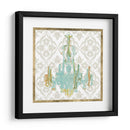 Chandelier Damask Iii - Jennifer Goldberger | Cuadro decorativo de Canvas Lab