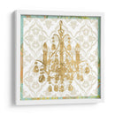 Chandelier Damasco Iv - Jennifer Goldberger | Cuadro decorativo de Canvas Lab