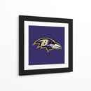 Logo Baltimore Ravens | Cuadro decorativo de Canvas Lab