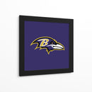 Logo Baltimore Ravens | Cuadro decorativo de Canvas Lab