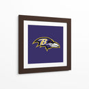 Logo Baltimore Ravens | Cuadro decorativo de Canvas Lab