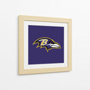 Logo Baltimore Ravens | Cuadro decorativo de Canvas Lab