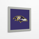Logo Baltimore Ravens | Cuadro decorativo de Canvas Lab