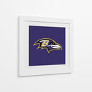 Logo Baltimore Ravens | Cuadro decorativo de Canvas Lab