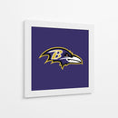 Logo Baltimore Ravens | Cuadro decorativo de Canvas Lab
