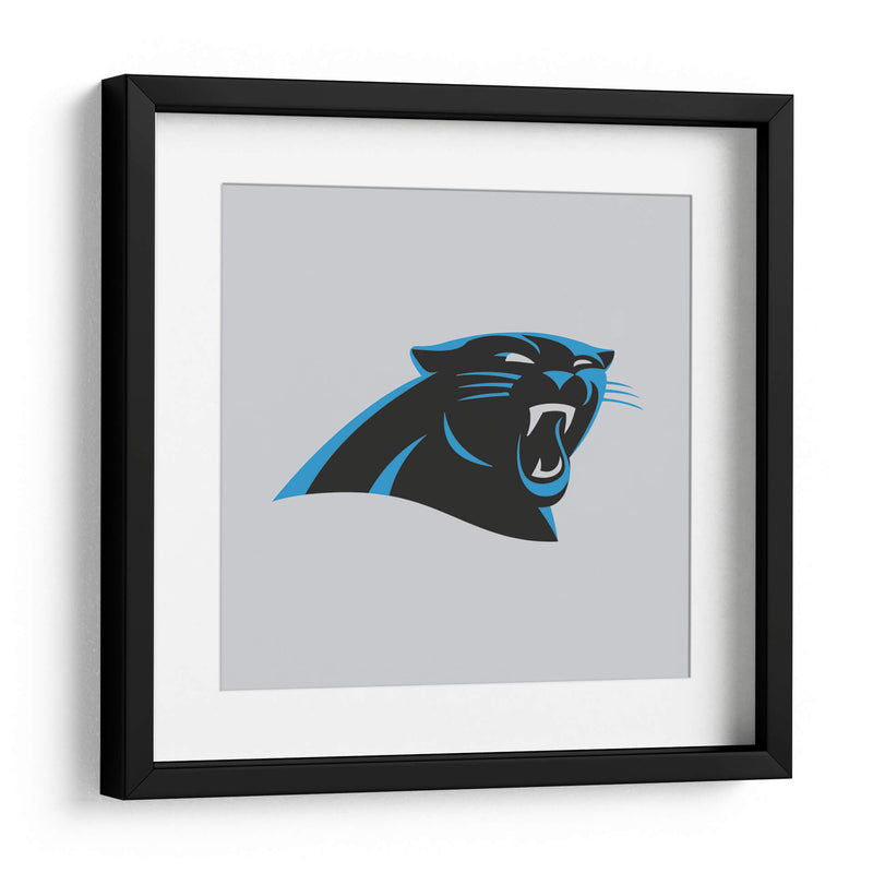 Logo Carolina Panthers | Cuadro decorativo de Canvas Lab