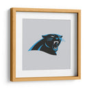 Logo Carolina Panthers | Cuadro decorativo de Canvas Lab