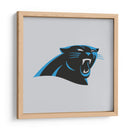 Logo Carolina Panthers | Cuadro decorativo de Canvas Lab