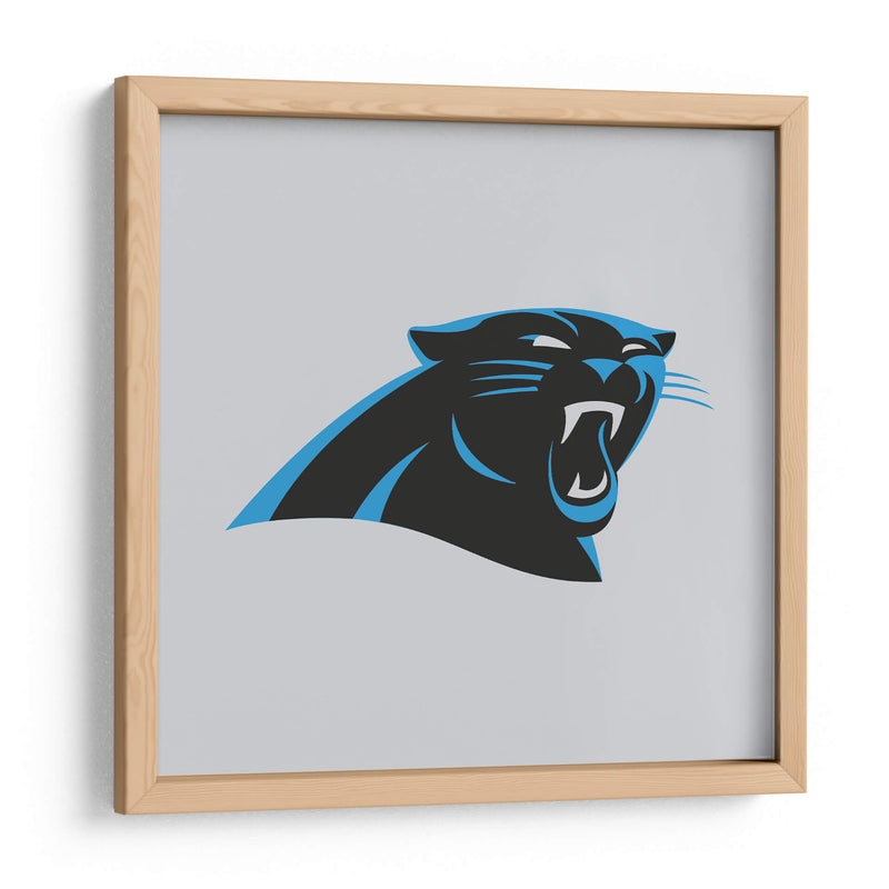 Logo Carolina Panthers | Cuadro decorativo de Canvas Lab