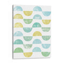 Impresión De Bloques Semi Círculo I - Grace Popp | Cuadro decorativo de Canvas Lab