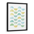 Impresión De Bloques Semi Círculo I - Grace Popp | Cuadro decorativo de Canvas Lab